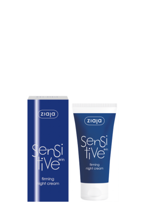 Ziaja - Sensitive Skin - Firming night cream / Krem UJĘDRNIAJĄCY na noc redukujący podrażnienia skóra wrażliwa 50ml 5901887006923